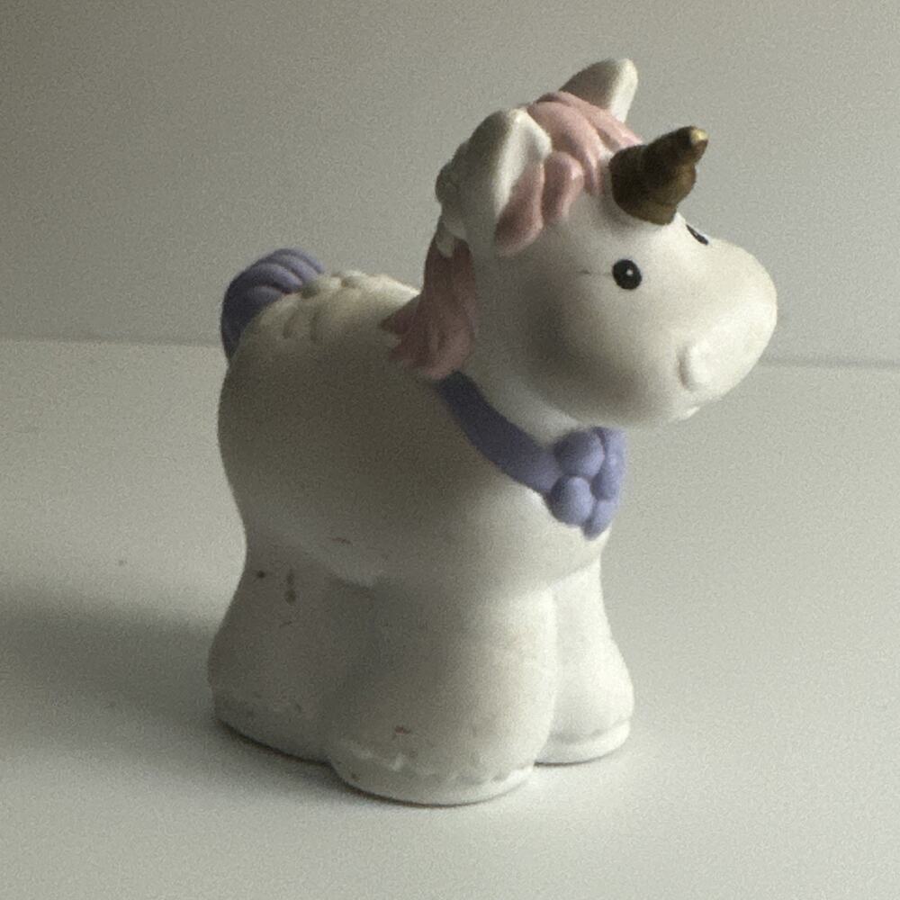 Little People Unicorn Lil Kingdom Castle Figure 2003 Mattel